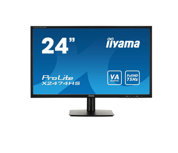 IIYAMA 23.6'' X2474HS-B1 Czarny - 372199 - zdjęcie